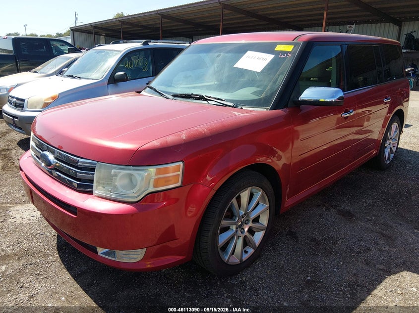 2010 Ford Flex, Normal Wear & Tear, IAAI, VIN 2FMGK5DCXABA66416 — photo 2