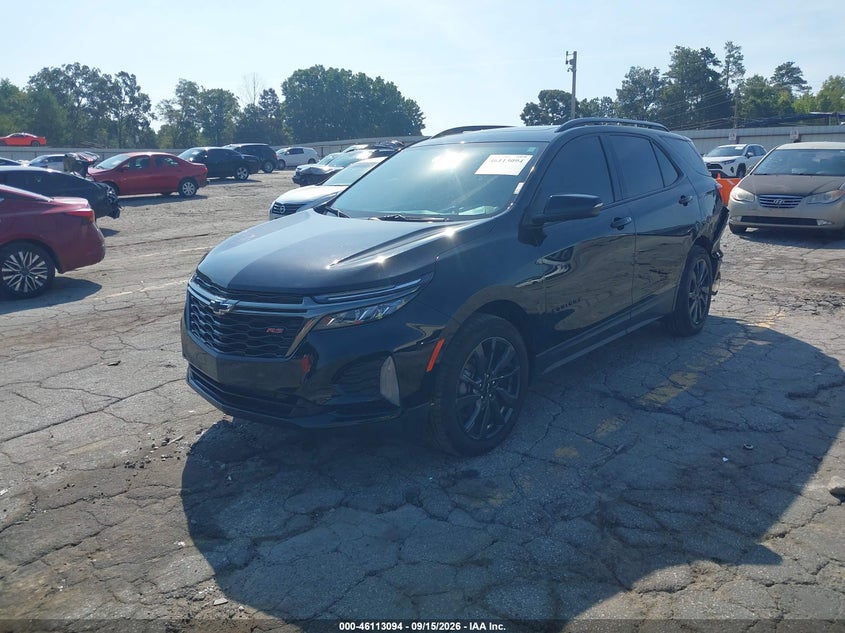 Vin: 3gnaxmeg1pl241745, lot: 46612810, chevrolet equinox fwd rs 20232