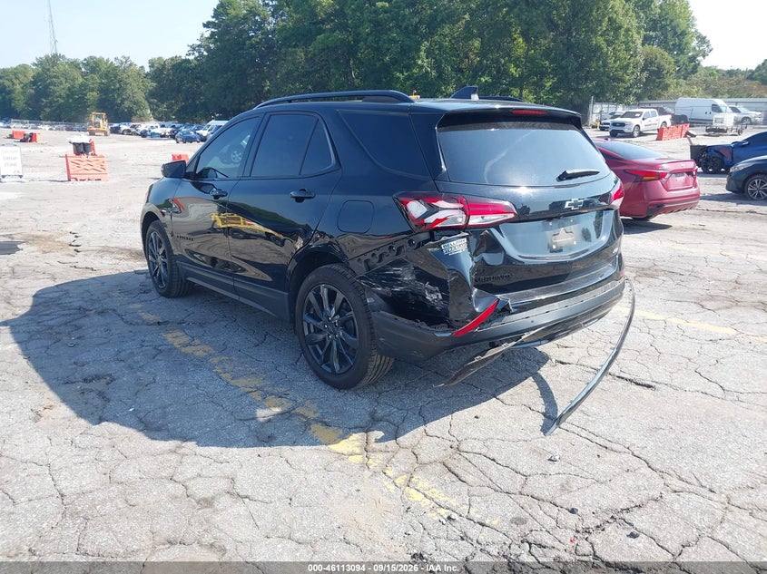 Vin: 3gnaxmeg1pl241745, lot: 46612810, chevrolet equinox fwd rs 20233