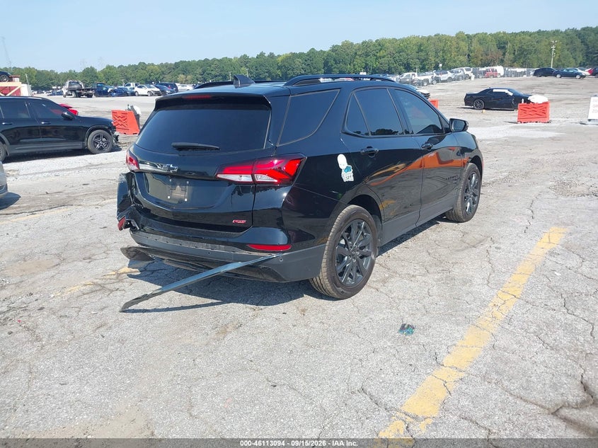 Vin: 3gnaxmeg1pl241745, lot: 46612810, chevrolet equinox fwd rs 20234