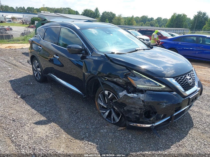 Vin: 5n1az2cj0pc128494, lot: 46612850, nissan murano sl fwd 2023 img_1