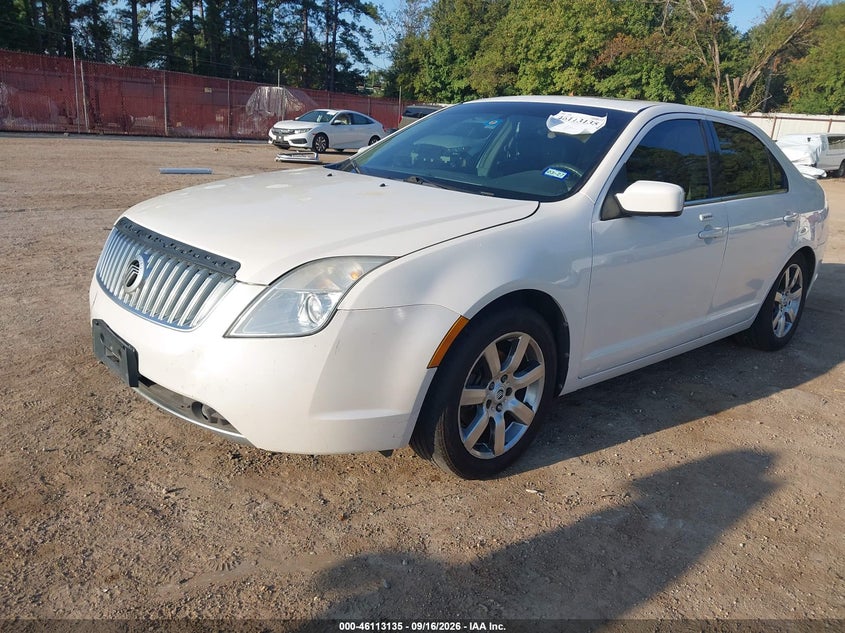 Vin: 3mehm0jg6ar648672, lot: 46612851, mercury milan premier 20102