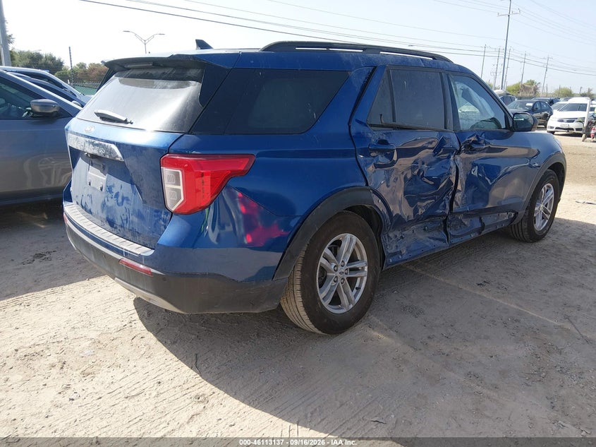 Vin: 1fmsk7dh3pga24222, lot: 46612853, ford explorer xlt 20234