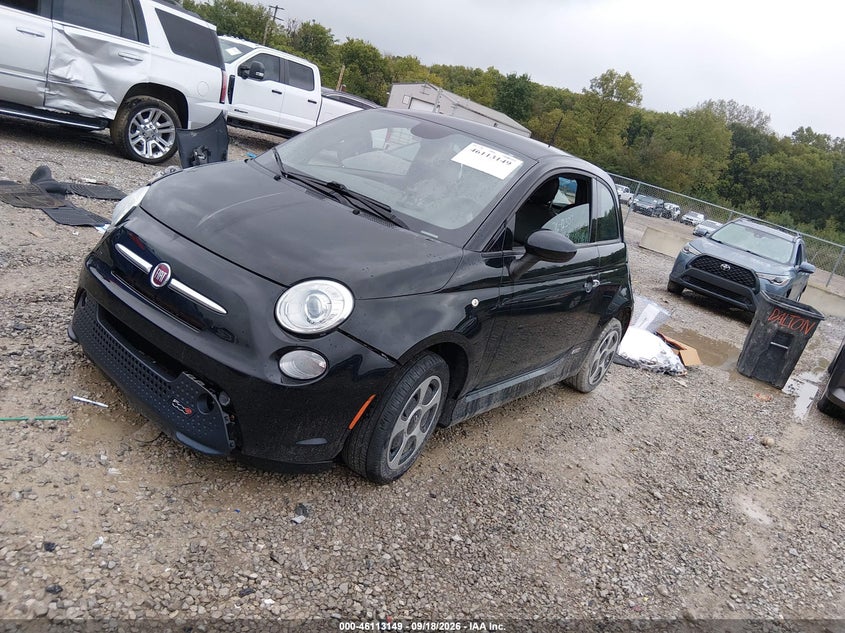 Vin: 3c3cffge2ft642302, lot: 46612865, fiat 500e battery electric 20152