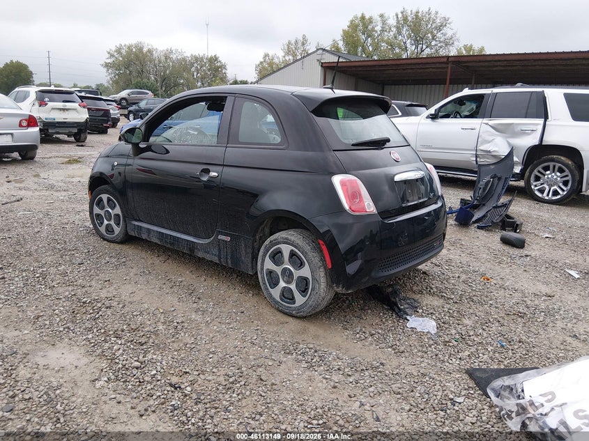 Vin: 3c3cffge2ft642302, lot: 46612865, fiat 500e battery electric 20153