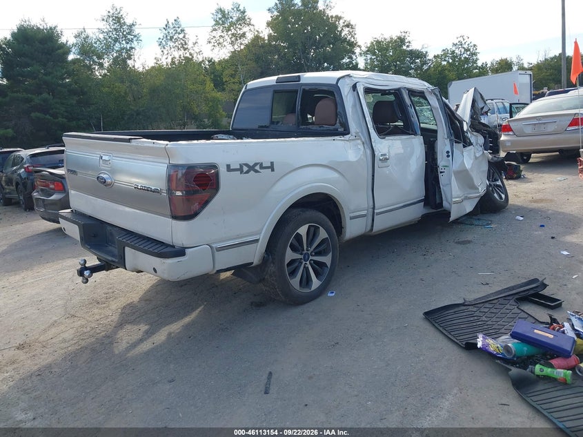Vin: 1ftfw1et4efb13889, lot: 46612870, ford f-150 platinum 20144