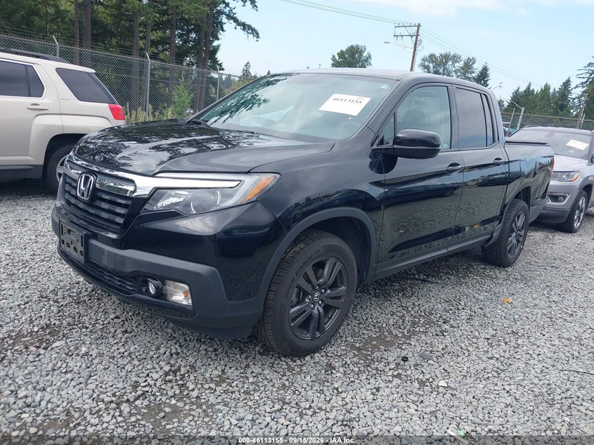 Vin: 5fpyk3f12kb048917, lot: 46612871, honda ridgeline sport 20192