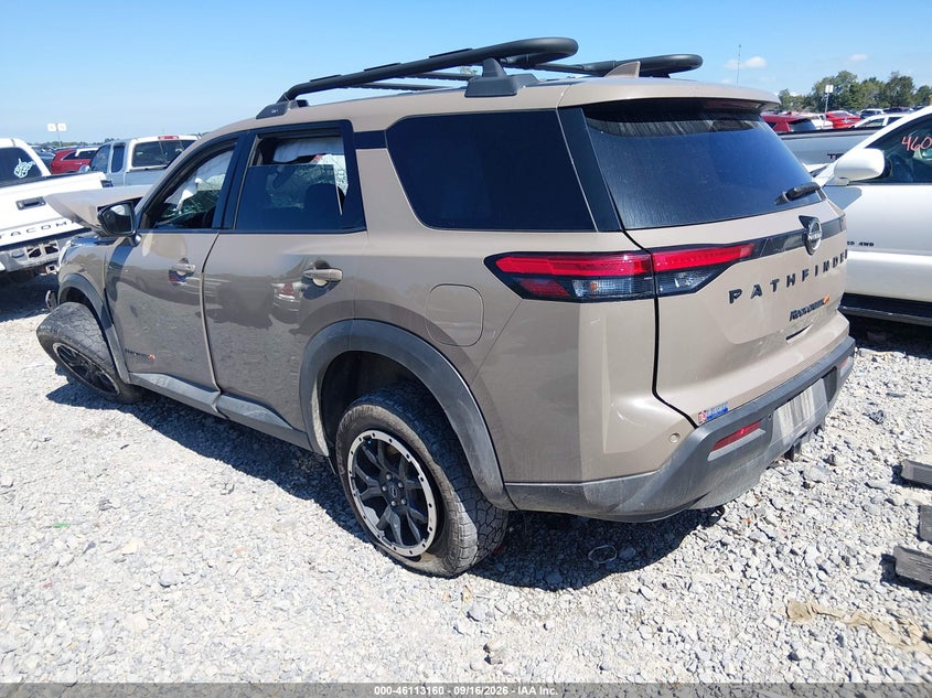 Vin: 5n1dr3bd0pc227928, lot: 46612876, nissan pathfinder rock creek 4wd 20233