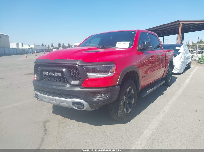Vin: 1c6srfltxln277180, lot: 46612877, ram 1500 rebel  4x4 5'7 box 20202