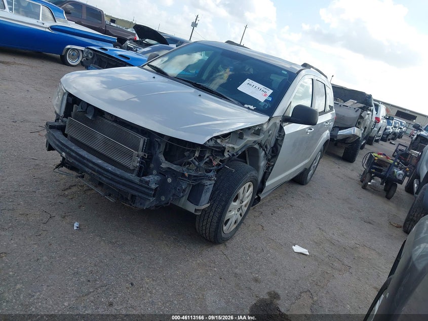 Vin: 3c4pdcab7dt728668, lot: 46612882, dodge journey se 20132