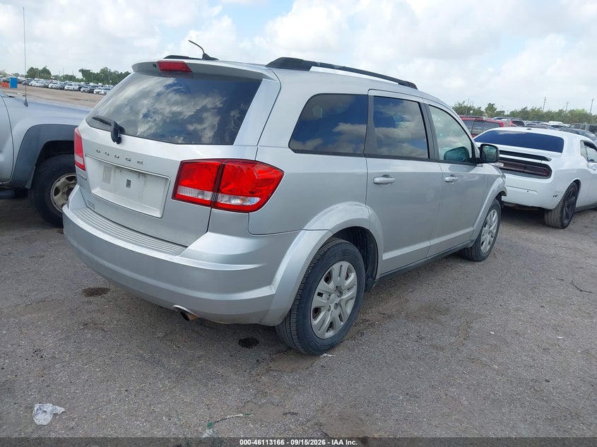 Vin: 3c4pdcab7dt728668, lot: 46612882, dodge journey se 20134