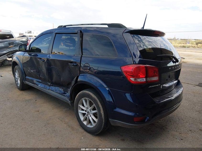 Vin: 3c4pdcbb8jt491098, lot: 46612904, dodge journey sxt 20183