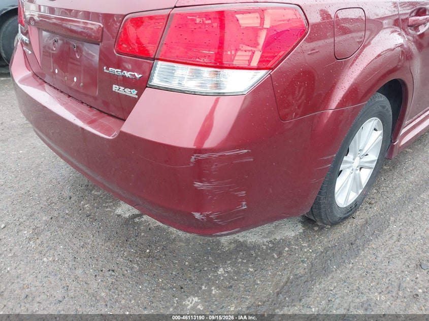 SUBARU LEGACY 2010 VIN 4S3BMBG65A3217031