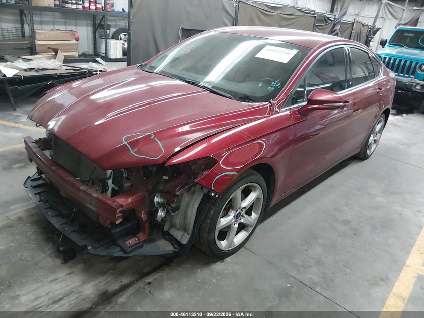 Vin: 3fa6p0h91gr328729, lot: 46612926, ford fusion se 20162