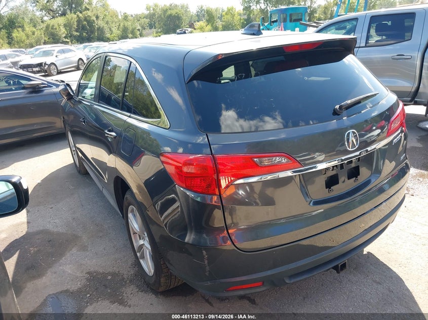 Vin: 5j8tb4h55el002817, lot: 46612929, acura rdx 20143