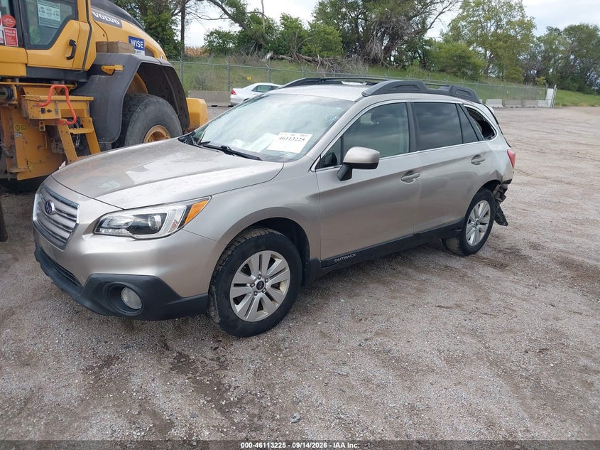 Vin: 4s4bsbcc3g3294907, lot: 46612940, subaru outback 2.5i premium 20162