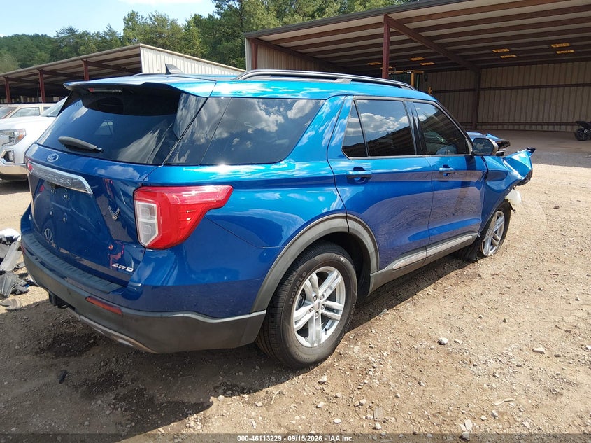 Vin: 1fmsk8dh8nga94317, lot: 46612945, ford explorer xlt 20224
