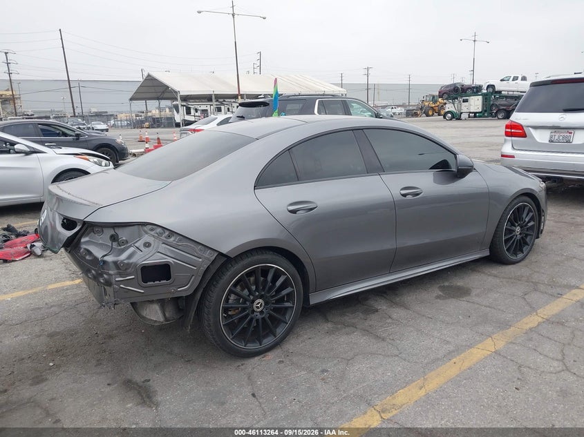Vin: wdd5j4gbxln023848, lot: 46612980, mercedes-benz cla 250 20204