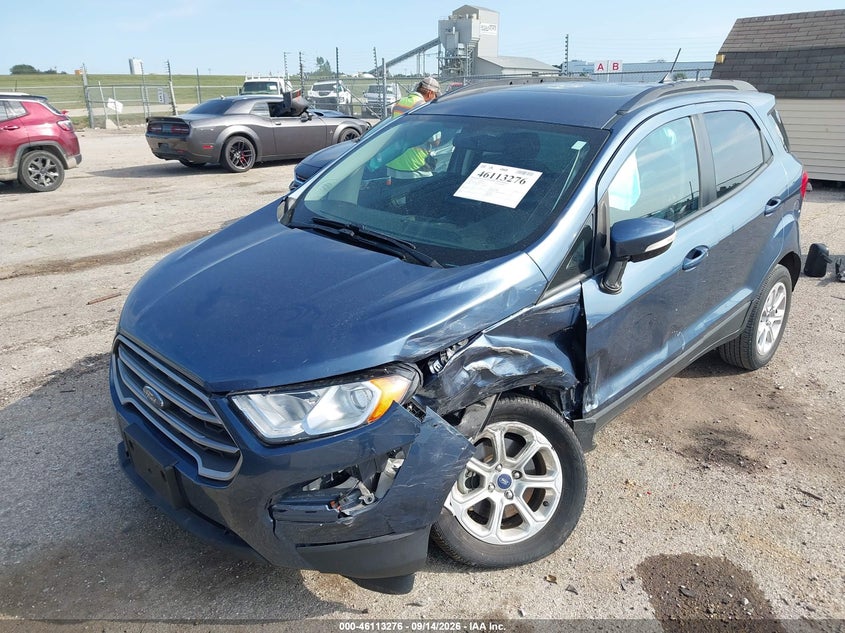 Vin: maj3s2ge0mc443103, lot: 46612992, ford ecosport se 20212