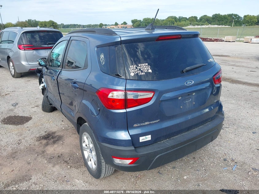 Vin: maj3s2ge0mc443103, lot: 46612992, ford ecosport se 20213