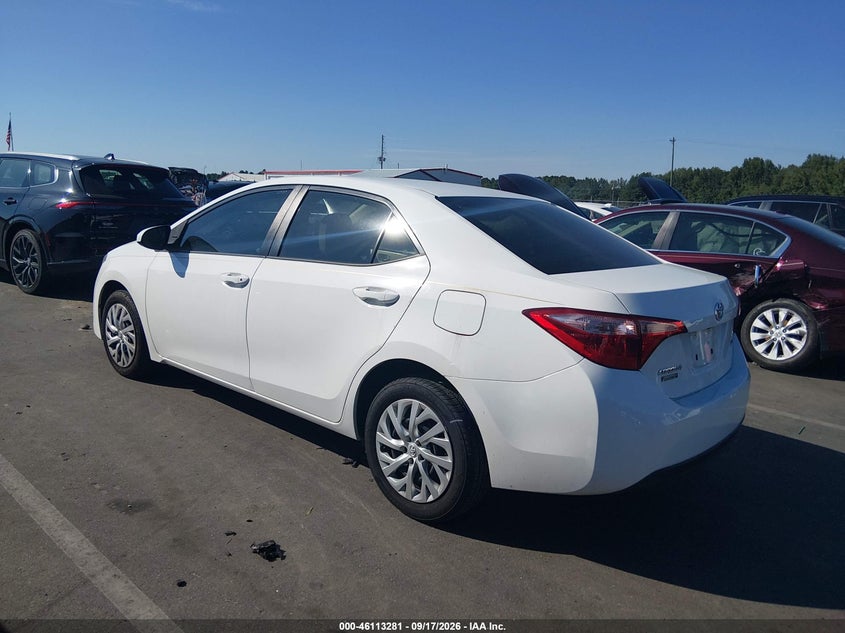 Vin: 5yfburhe3hp726518, lot: 46612997, toyota corolla le 20173