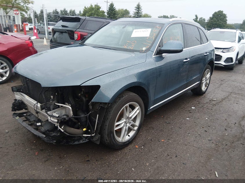 Vin: wa1l2afp5ha055576, lot: 46613009, audi q5 2.0t premium 20172