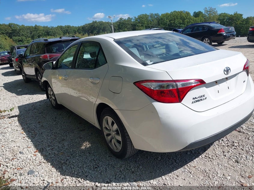 Vin: 2t1burhe3gc691994, lot: 46613011, toyota corolla le 20163