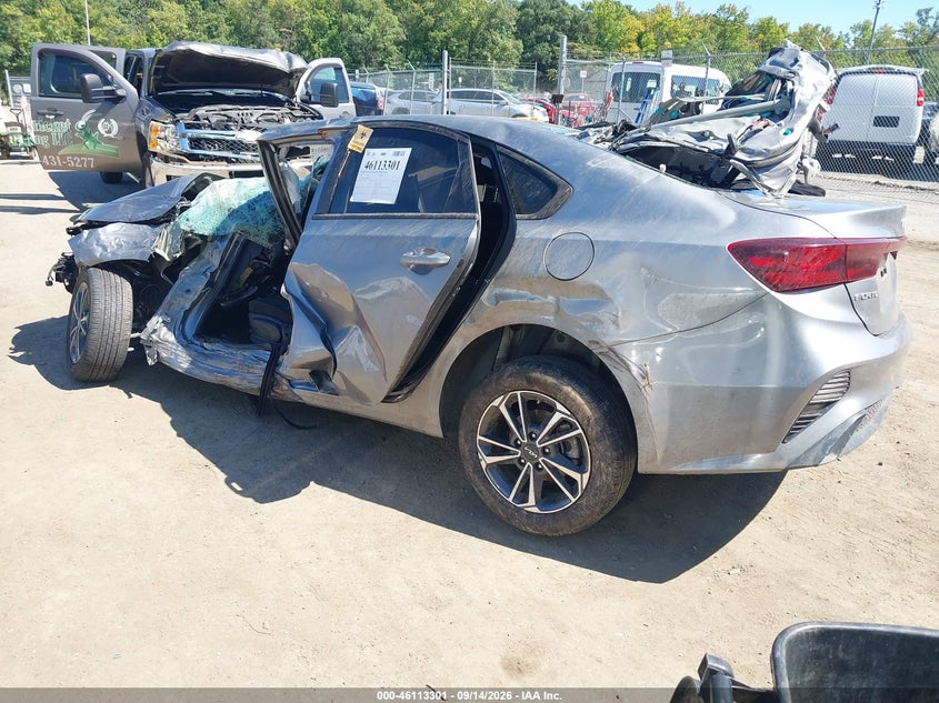 Vin: 3kpf24ad5re763620, lot: 46613017, kia forte lxs 20243