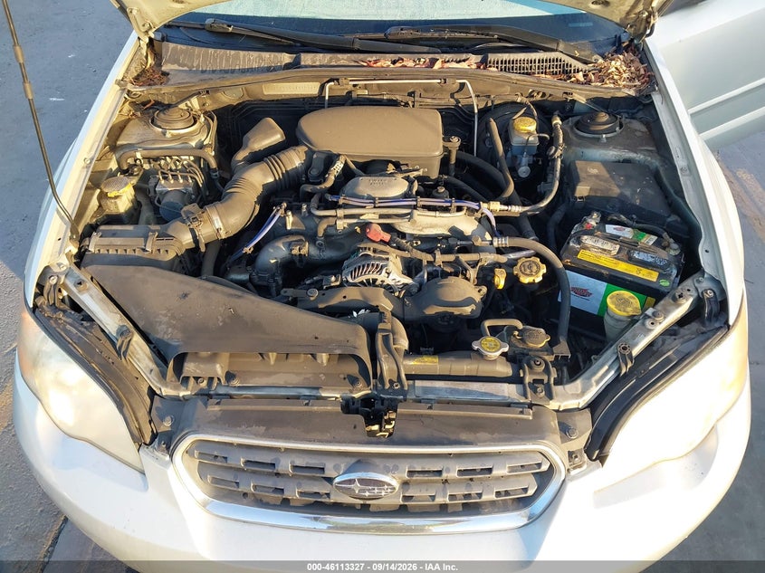 SUBARU LEGACY 2007 VIN 4S4BP62C077343774