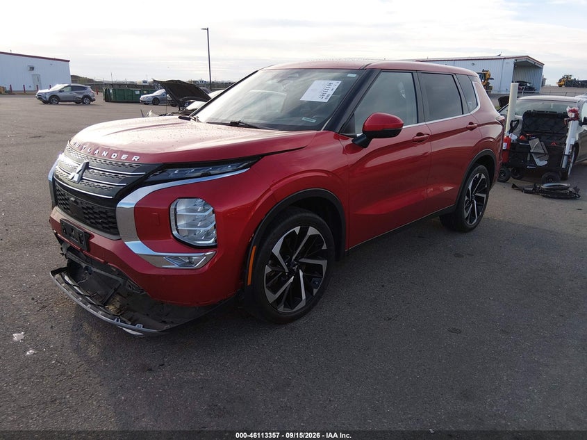 Vin: ja4j4ua84pz059394, lot: 46613073, mitsubishi outlander se 2.5 s-awc 20232