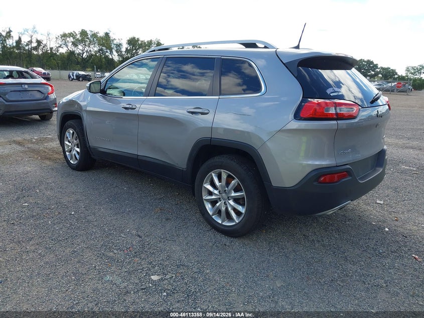 Vin: 1c4pjmds8gw172413, lot: 46613074, jeep cherokee limited 20163