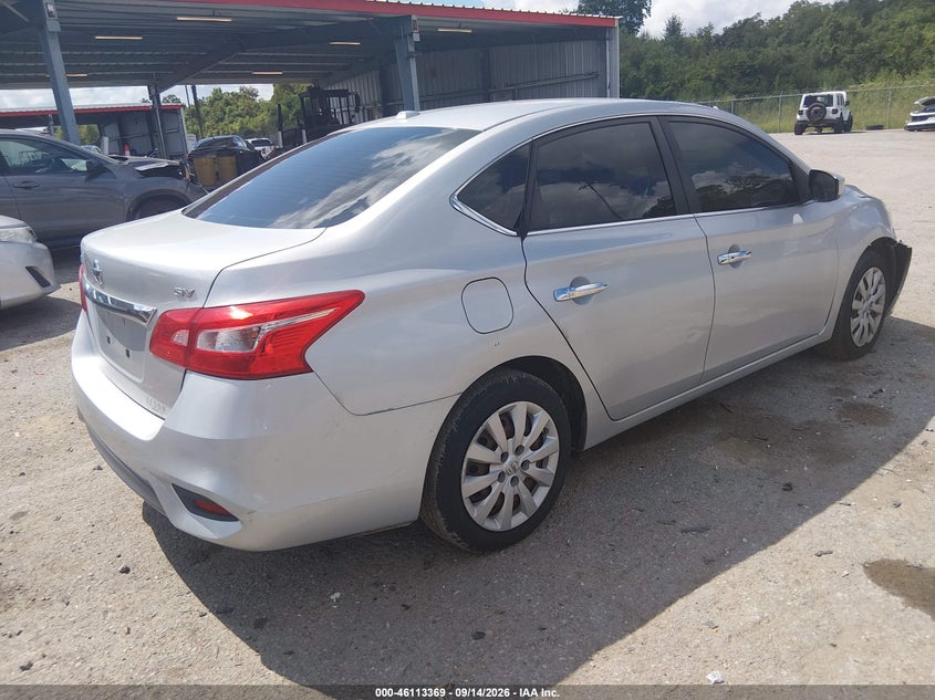 Vin: 3n1ab7ap3gy233098, lot: 46613085, nissan sentra fe+ s/s/sl/sr/sv 20164