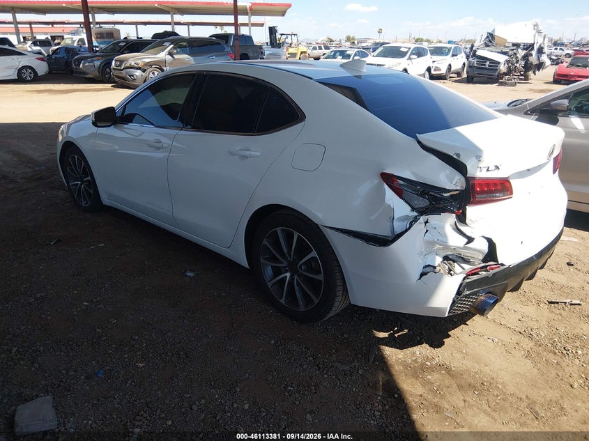 Vin: 19uub2f70fa016246, lot: 46613097, acura tlx v6 advance 20153