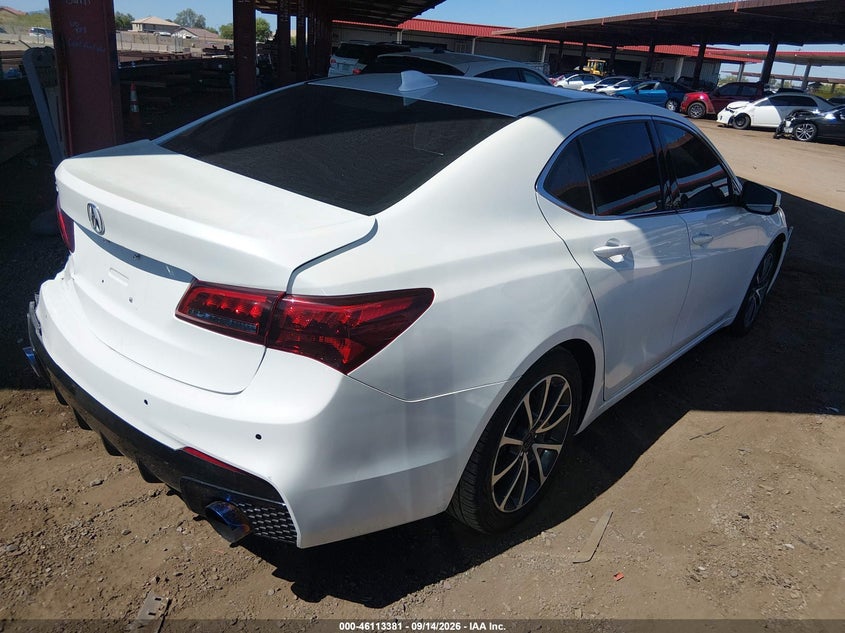 Vin: 19uub2f70fa016246, lot: 46613097, acura tlx v6 advance 20154