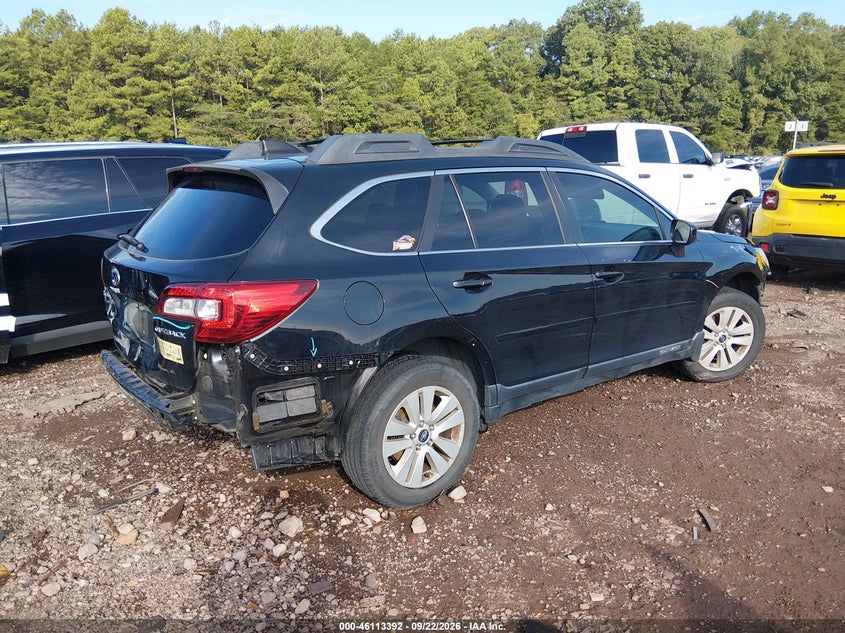 Vin: 4s4bsadc7j3252627, lot: 46613108, subaru outback 2.5i premium 20184