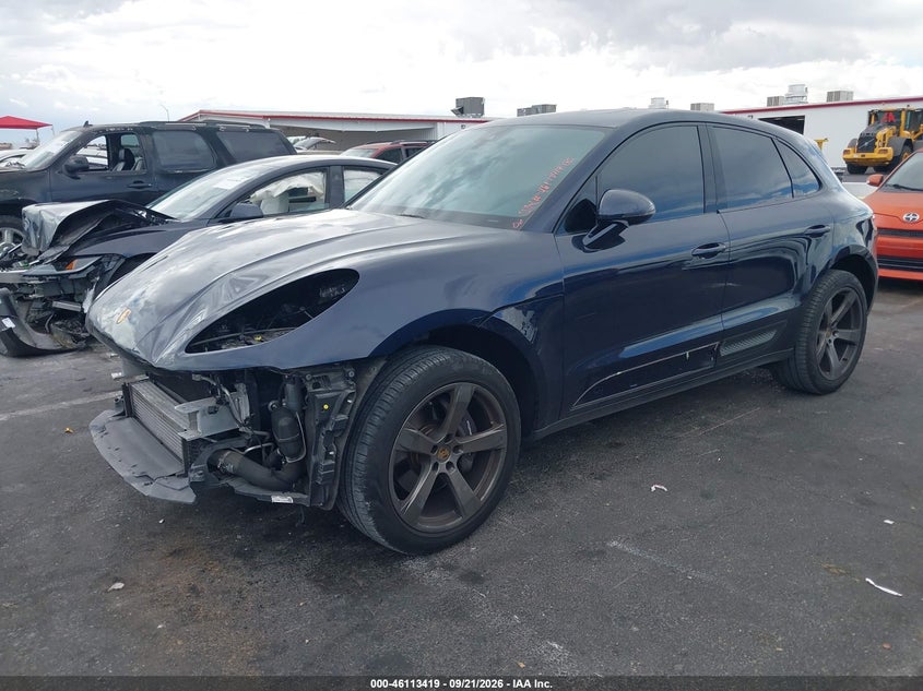 Vin: wp1aa2a56nlb05282, lot: 46613134, porsche macan 20222