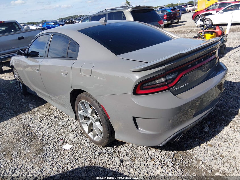 Vin: 2c3cdxhgxph583179, lot: 46613147, dodge charger gt 20233
