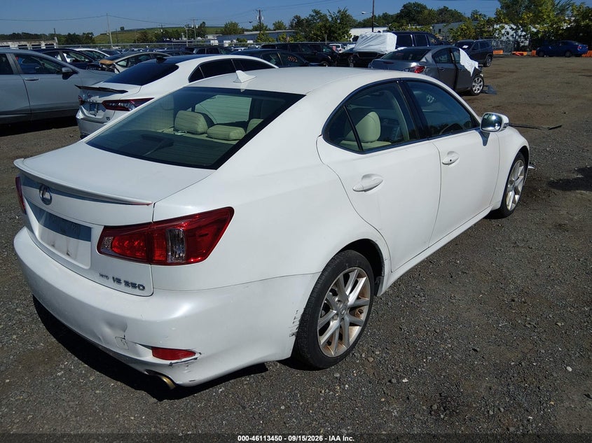 Vin: jthcf5c24c5057247, lot: 46613166, lexus is 250 20124