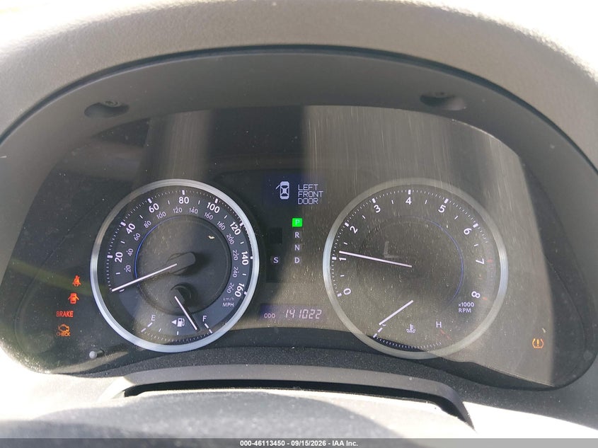 LEXUS IS 250 2012 VIN JTHCF5C24C5057247