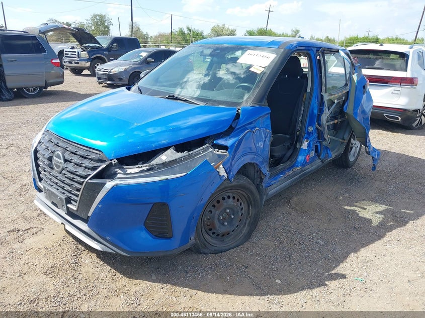 Vin: 3n1cp5bvxml552518, lot: 46613171, nissan kicks s xtronic cvt 20212