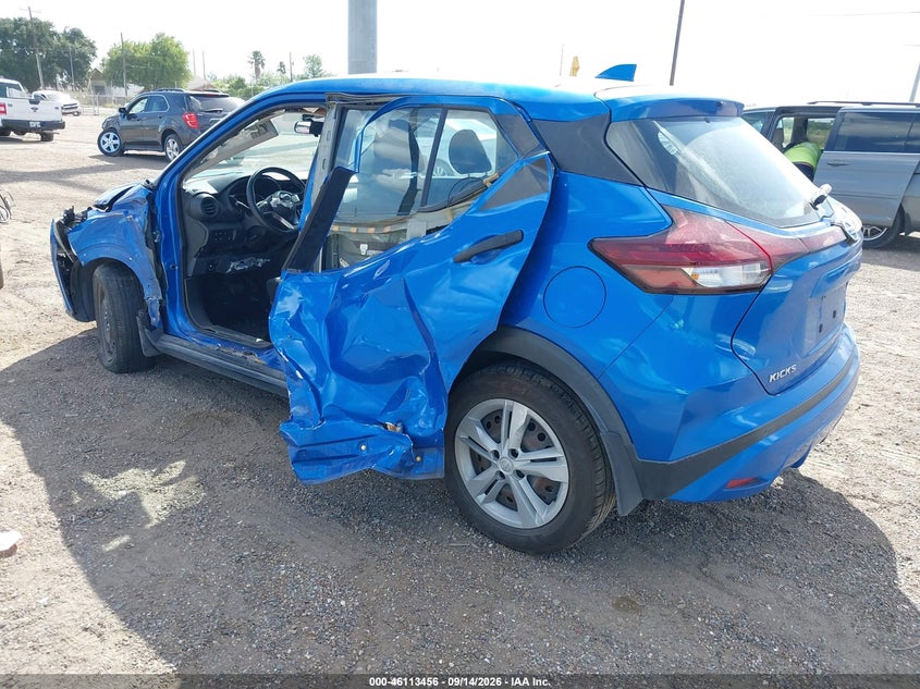 Vin: 3n1cp5bvxml552518, lot: 46613171, nissan kicks s xtronic cvt 20213