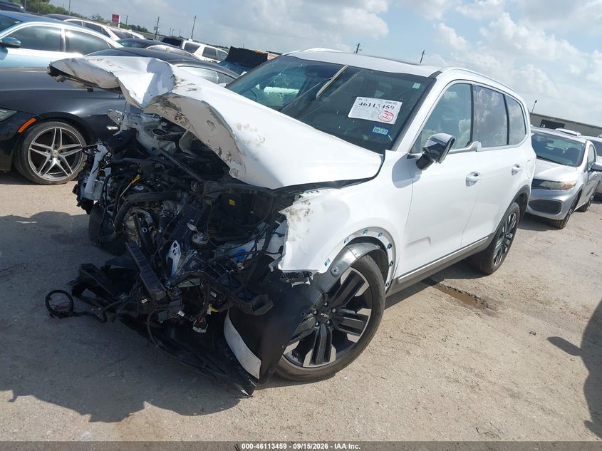 Vin: 5xyp54gc9rg536878, lot: 46613175, kia telluride sx 20242