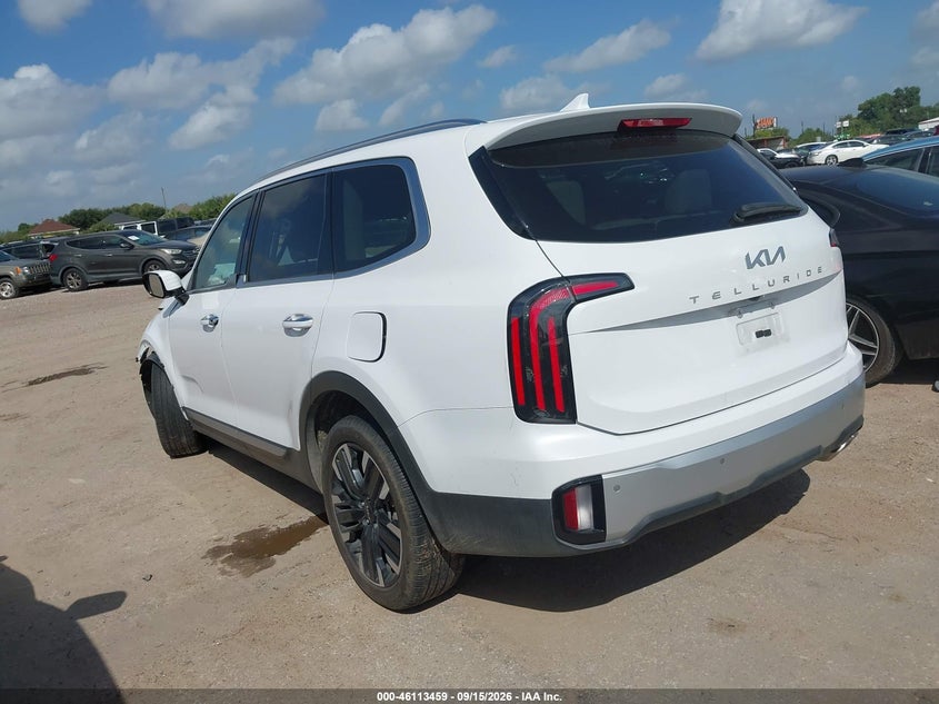 Vin: 5xyp54gc9rg536878, lot: 46613175, kia telluride sx 20243