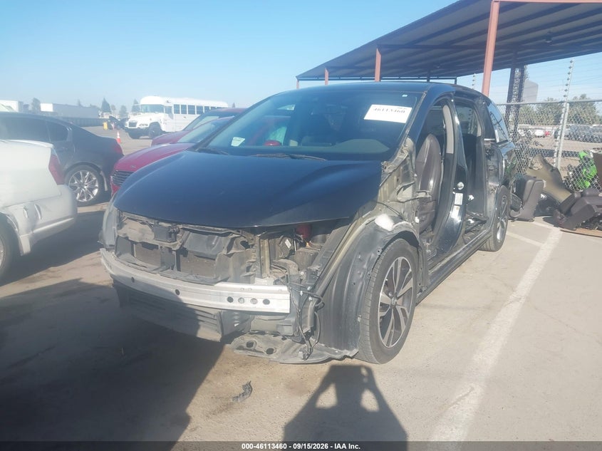Vin: 5fnrl6h93kb036578, lot: 46613176, honda odyssey elite 20192