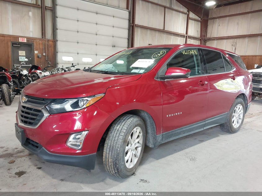 Vin: 3gnaxuev1ls598471, lot: 46613194, chevrolet equinox awd lt 1.5l turbo 20202