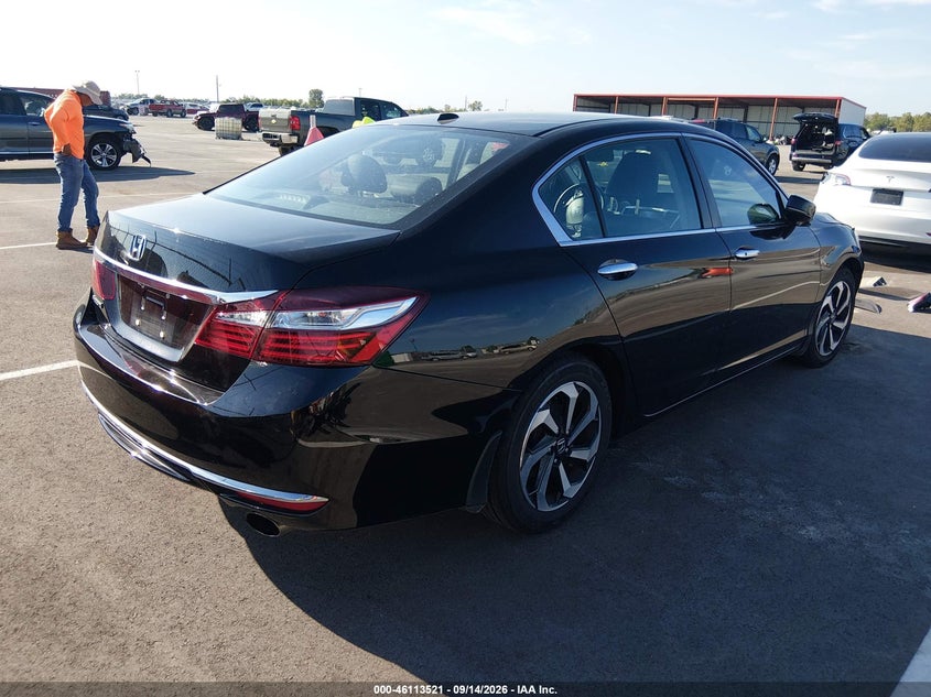 Vin: 1hgcr2f93ga056332, lot: 46613237, honda accord ex-l 20164
