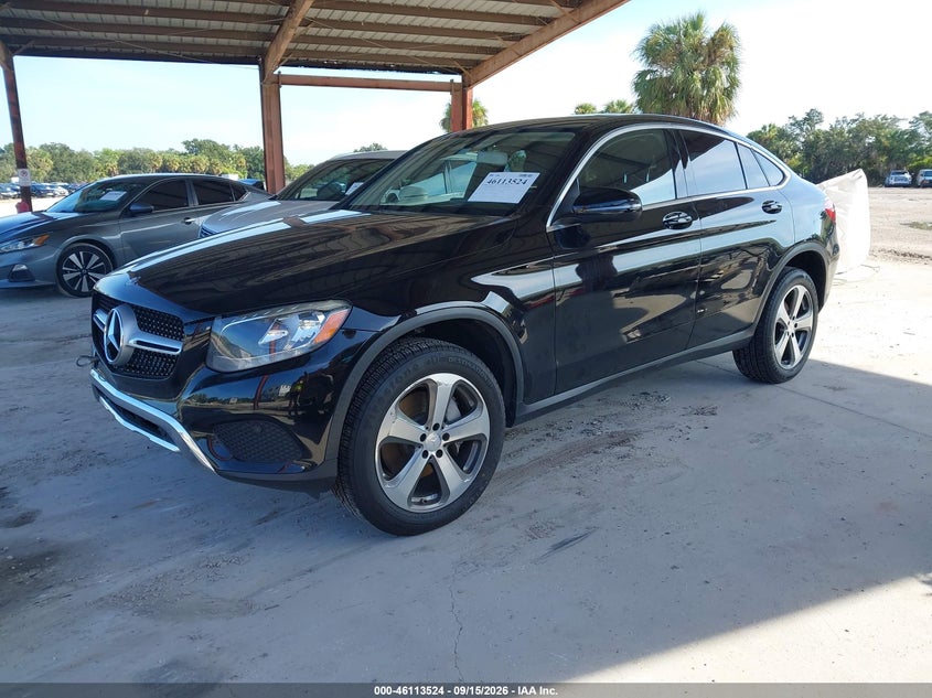 2017 MERCEDES-BENZ GLC 300 COUPE auction photo 2