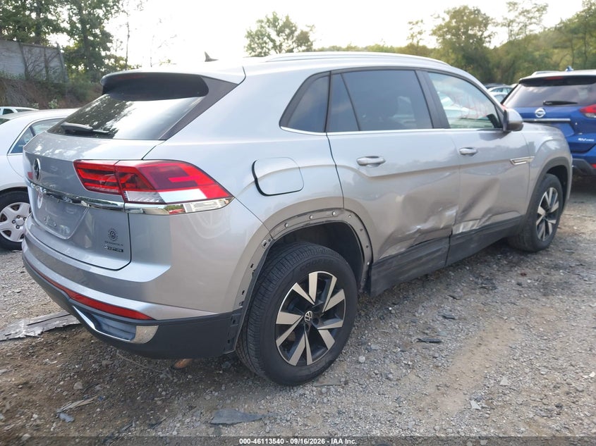 Vin: 1v2lc2ca3pc222625, lot: 46613256, volkswagen atlas cross sport 2.0t se 20234