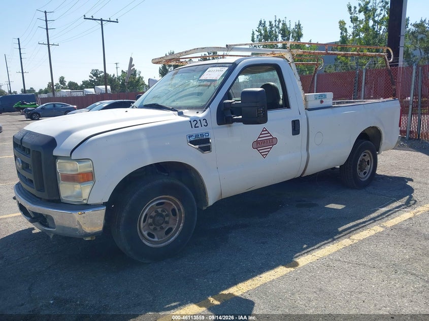 Vin: 1ftnf2a5xaea90692, lot: 46613275, ford f-250 xl/xlt 20102