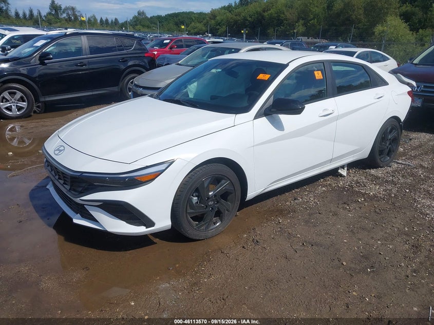 Vin: kmhlm4dg2tu161619, lot: 46613286, hyundai elantra sel sport 20262